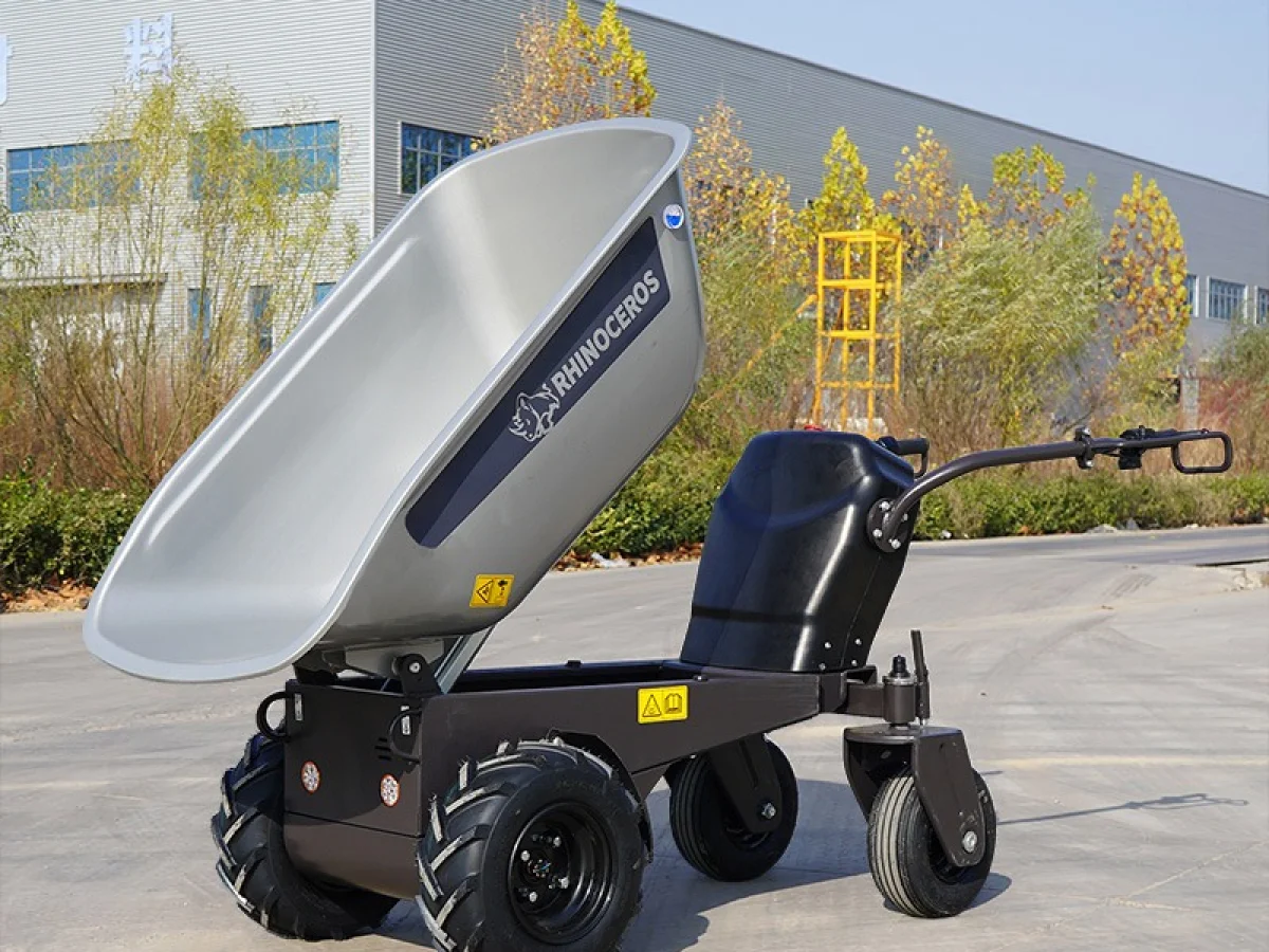 Construction wheelbarrow